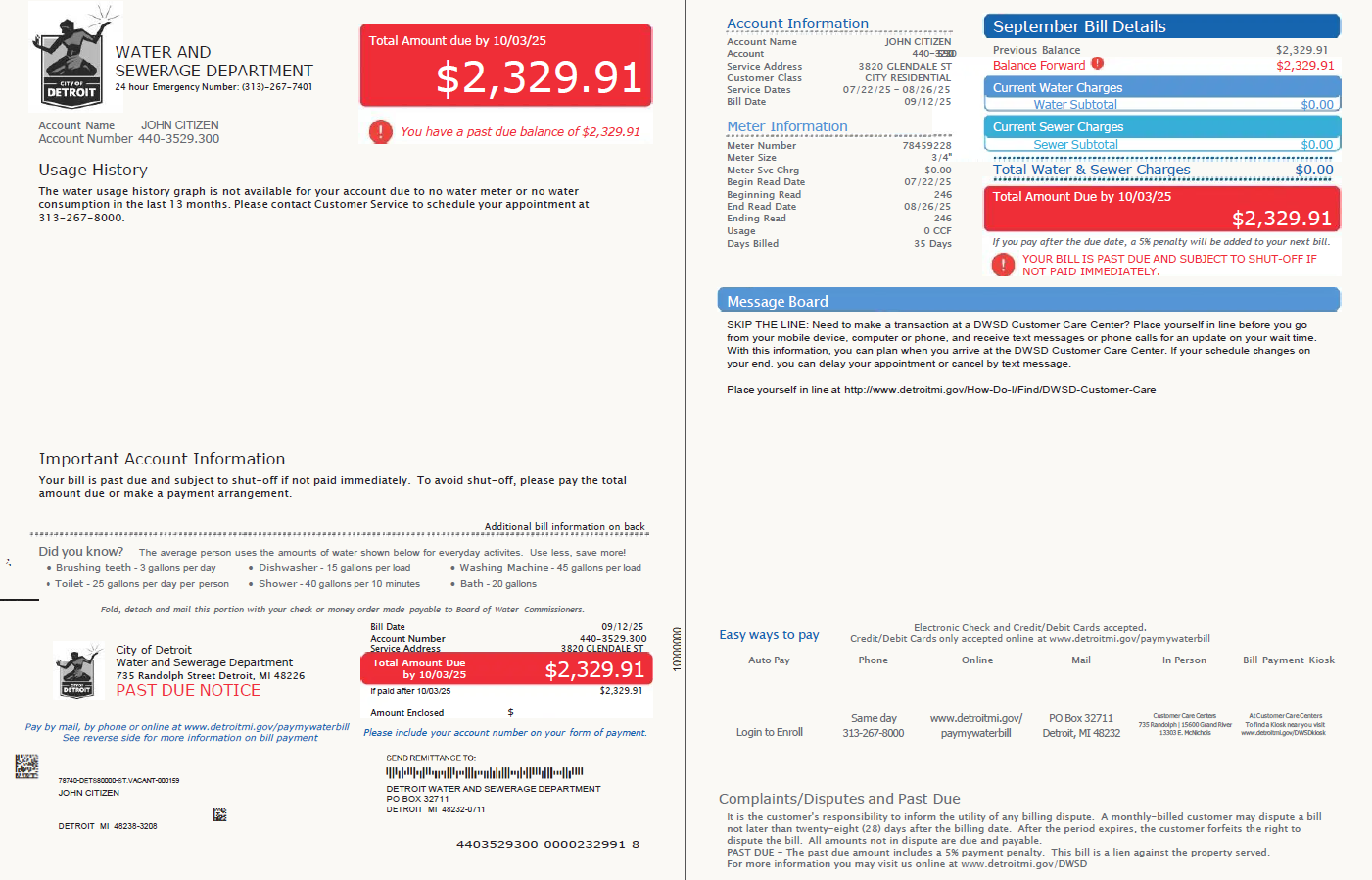  Minol USA business utility bill 